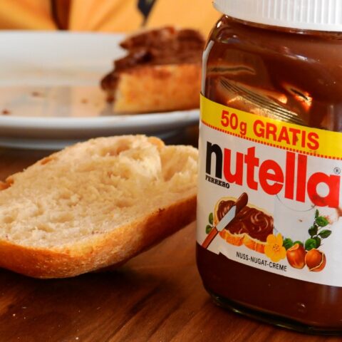 Nutella Hazelnut Spread Original 13 oz, front view