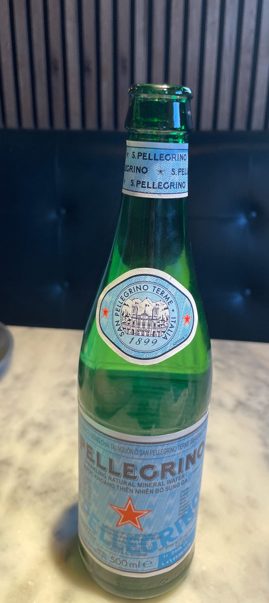 San Pellegrino Sparkling Water Limonata 6-Pack — Front view