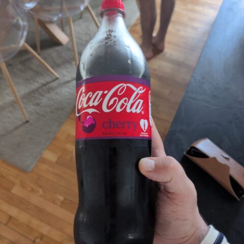 Coca-Cola Classic Soda Cherry 8-Pack — front of pack