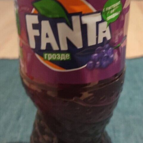 Fanta Fruit Soda Grape 12 fl oz — front of pack