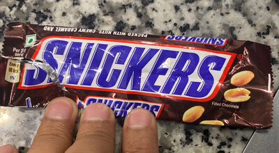 Snickers Chocolate Bar Almond 6-Pack — front of pack