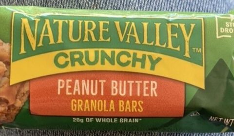 Nature Valley Crunchy Granola Bars Peanut Butter 6-Count — front of pack