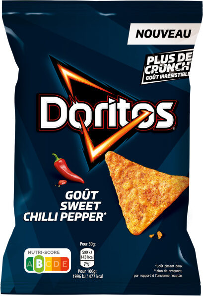 Doritos Tortilla Chips Spicy Sweet Chili 9.25 oz — Front view