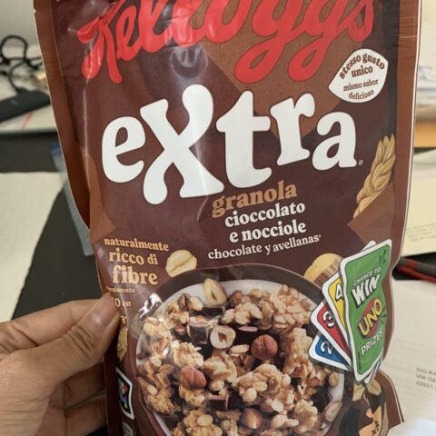 Kellogg's Frosted Flakes Cereal Chocolate Family Size — front of pack