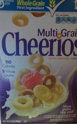 General Mills Cheerios Cereal Multi Grain Family Size — front of pack