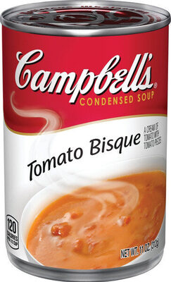 Campbell's Condensed Soup Tomato 10.5 oz — front of pack