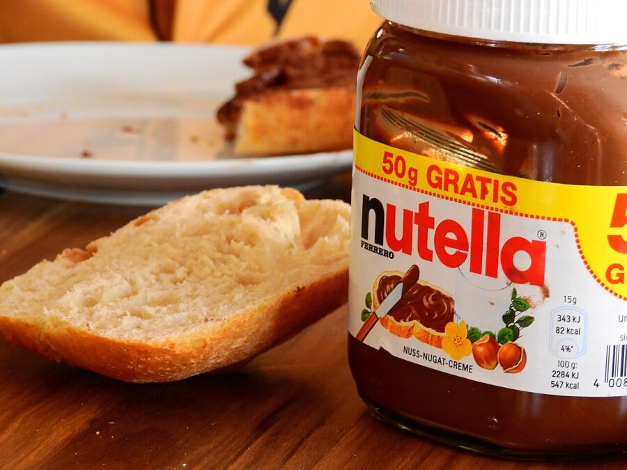 Nutella Hazelnut Spread Original 7.7 oz — Front view