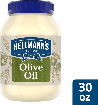 Hellmann's Mayonnaise Olive Oil 20 oz — front of pack