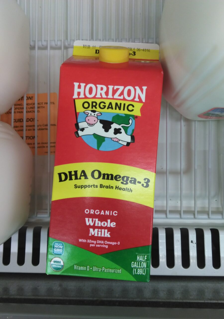 Horizon Organic Milk Whole 12-Pack — Front view
