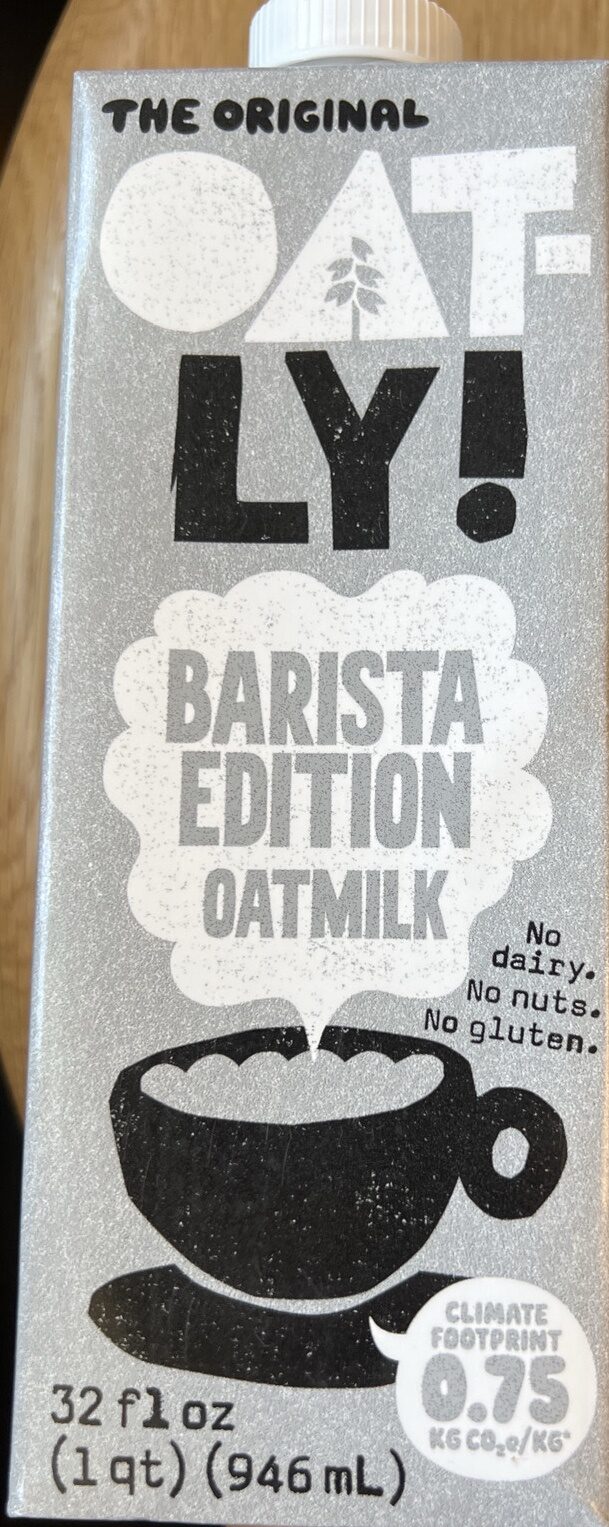 Oatly Oatmilk Original 64 fl oz — Front view