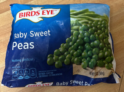 Birds Eye Frozen Vegetables Sweet Peas 4-Pack — front of pack