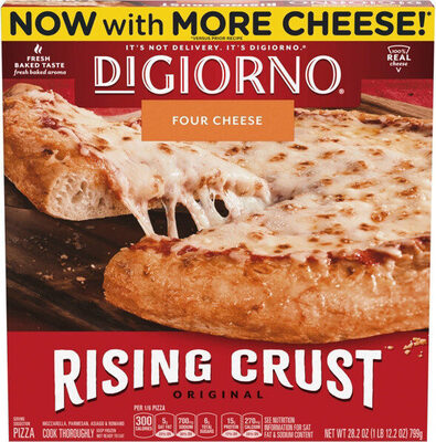 DiGiorno Rising Crust Pizza Four Cheese 22 oz — front of pack