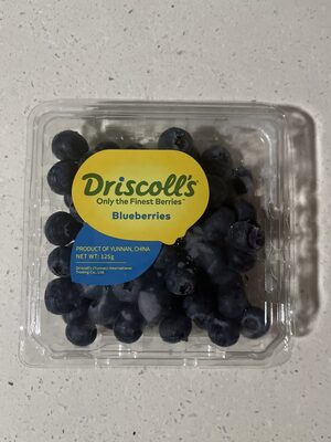 Driscoll’s Blueberries Fresh 6 oz — front of pack