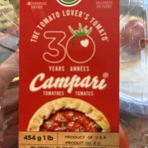 Sunset Roma Tomatoes Fresh 1 lb — front of pack