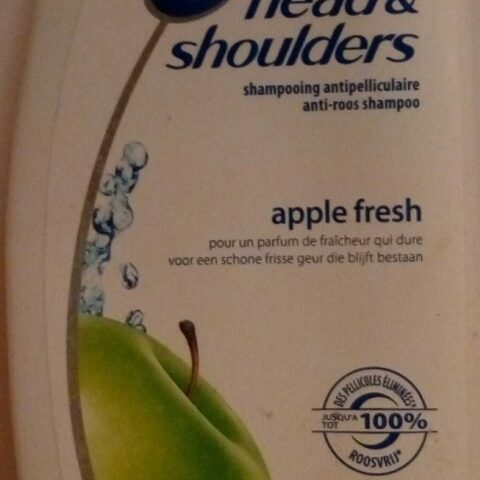 Head & Shoulders Shampoo Green Apple 12.5 fl oz — front of pack