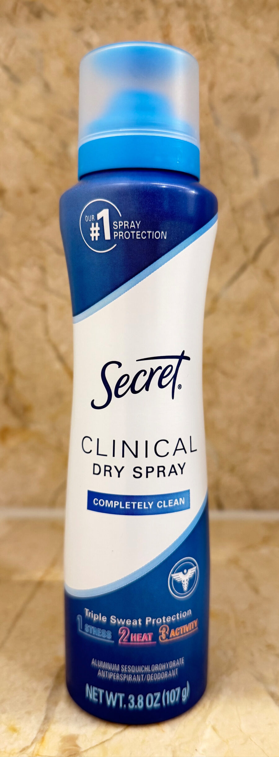 Secret Deodorant Unscented 2-Pack — Front view