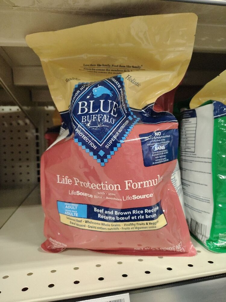 Blue Buffalo Dry Dog Food Lamb & Brown Rice 30 lb — Front view
