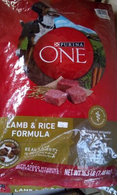 Purina Dry Dog Food Lamb & Rice 31.1 lb — front of pack