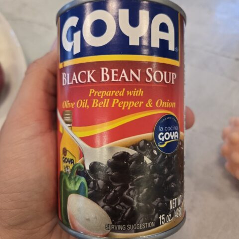 Goya Black Beans Organic 4-Pack — front of pack