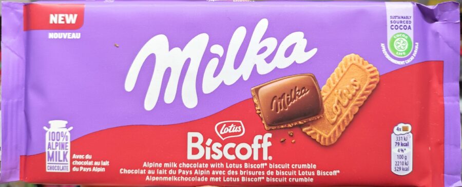 Lotus Biscoff Biscuit Cookies Chocolate Sandwich 8.8 oz — Front view