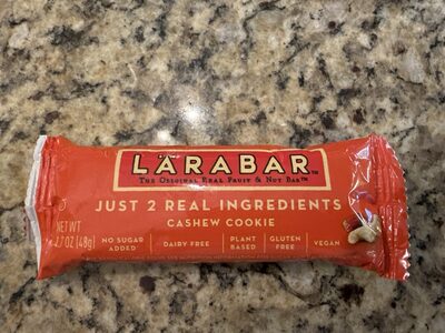 Lärabar Fruit & Nut Bars Cashew Cookie 6-Count — front of pack