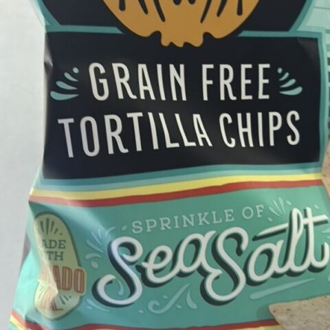 Siete Grain Free Tortilla Chips Sea Salt 3-Pack — front of pack